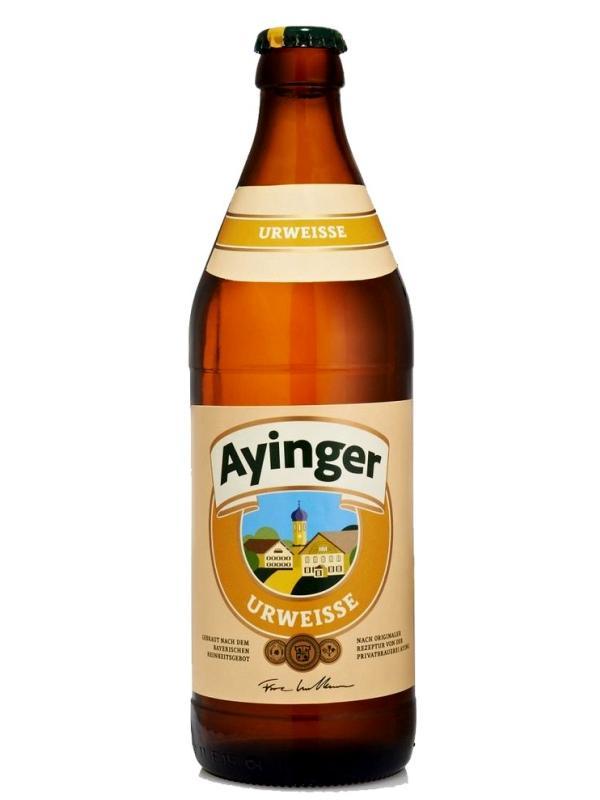 Пиво полутемное, Urweisse, Ayinger 5,8%, 500 мл., стекло