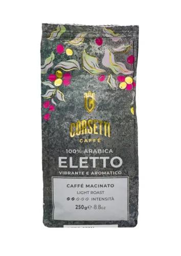 Кофе молотый CORSETTI ELETTO Арабика 100% 250 гр., вакуум