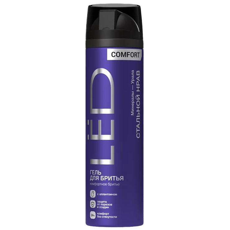 Гель для бритья LЁD стальной нрав  200 мл., баллон