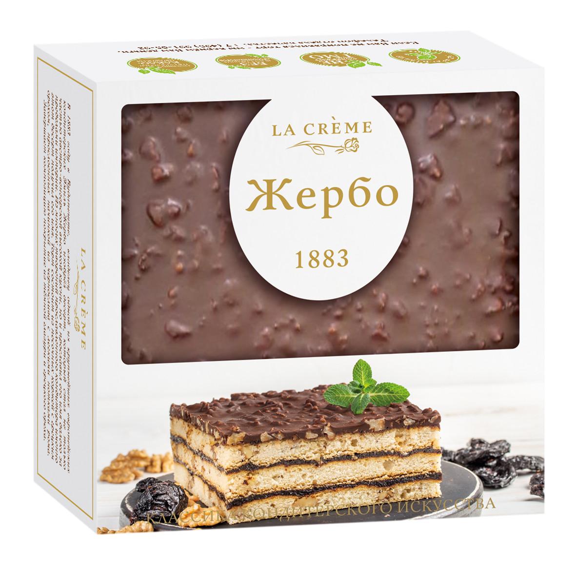 Торт La Creme Жербо с черносливом 700 гр., картон