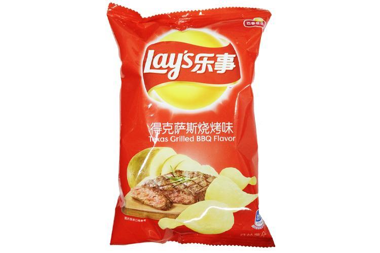 Чипсы Lay's Texas Grilled BBQ 40 гр., флоу-пак