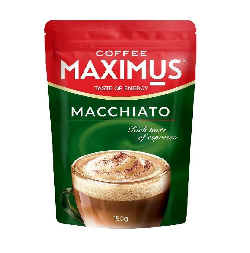 Напиток кофейный Maximus Macchiato растворимый 150 гр., дой-пак