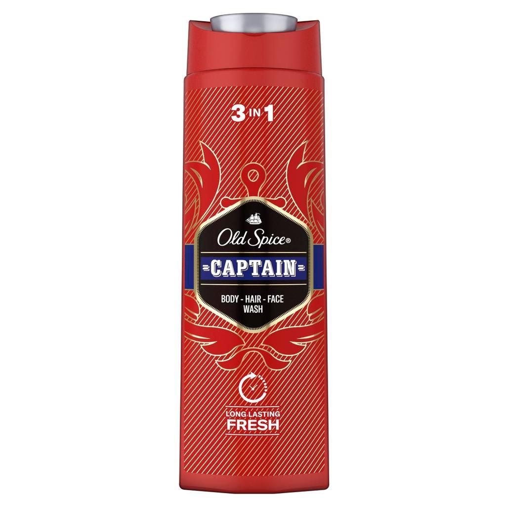 Гель для душа Old Spice 2в1 Captain 400 мл., ПЭТ