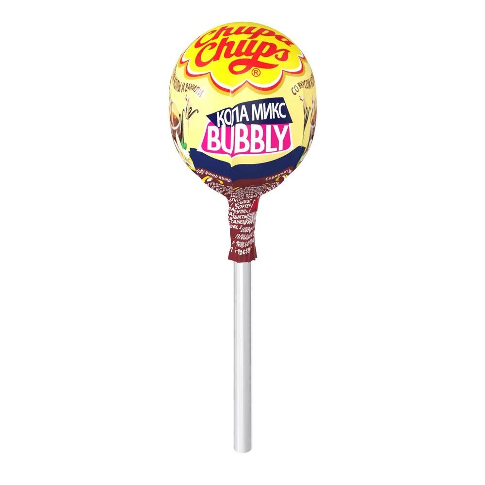 Карамель Chupa Chups Bubbly кола микс, 17 гр., флоу-пак