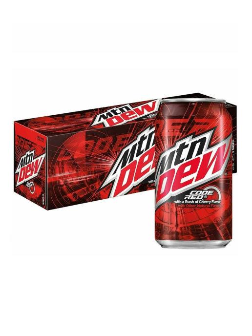 Напиток Mountain Dew Code Red 355 мл., ж/б