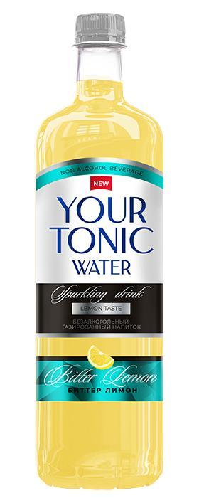 Напиток газированный Дарида Your Tonic биттер лемон 1 л., ПЭТ