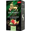 Чай Richard пакетированный Royal Strawberry &amp; Aloe Vera 25 пак.*1,5 гр.зеленый, картон