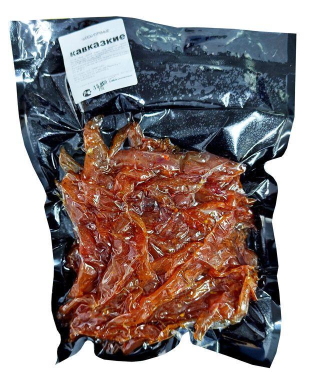 Чипсы Либерти из мяса курицы Кавказские 500 гр., в/у