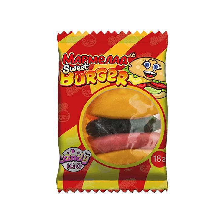 Мармелад жевательный Fun Candy Lab Sweet Burger 18 гр., флоу-пак