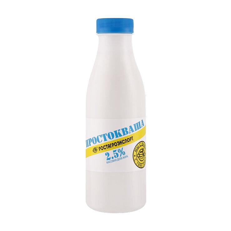 Простокваша Ростагроэкспорт 2,5% 500 гр., ПЭТ