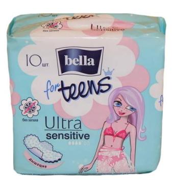 Прокладки Bella For teens Ultra Sensitive 10шт