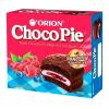 Печенье Orion Choco Pie Малина и голубика 360 гр., картон
