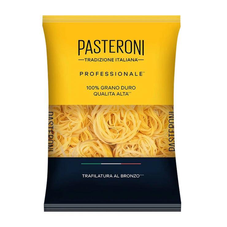 Изделия макаронные Pasteroni Fettuccine Феттуччине гнезда 350 гр., флоу-пак