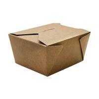 Коробка ECO FOLD BOX универсальная для лапши, вторых блюд и гарниров 900мл, 165х130х50 мм,, 60 шт