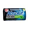 Мыло туалетное Absolut For Men Лемонграсс и мята антибактериальное 90 гр., обертка