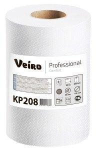 Полотенца бумажные в рулонах с центральной вытяжкой, двухсл., 100 м., Veiro Professional Comfort, 5 кг., картонная коробка