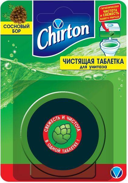 Чистящая таблетка для унитаза, Chirton, Сосновый Бор 50 гр., блистер