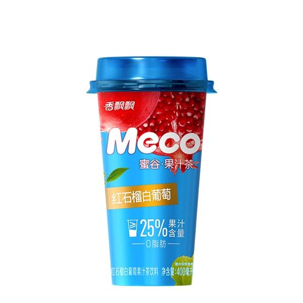 Чай холодный Meco фруктовый вкус гранат и белый виноград 400 мл., стакан