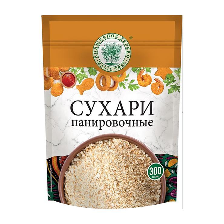 Сухари Волшебное Дерево панировочные 300 гр., дой-пак