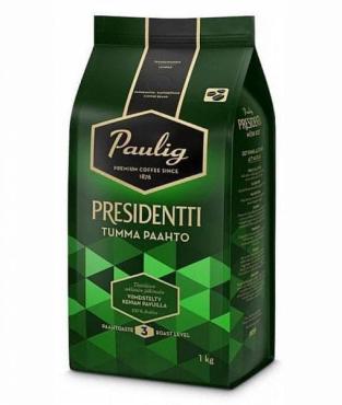 Кофе Paulig Presidentti Tumma Paahto 1 кг., флоу-пак