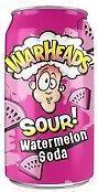 Напиток Warheads Watermelon Sour Soda сильногазированный 355 мл., ж/б