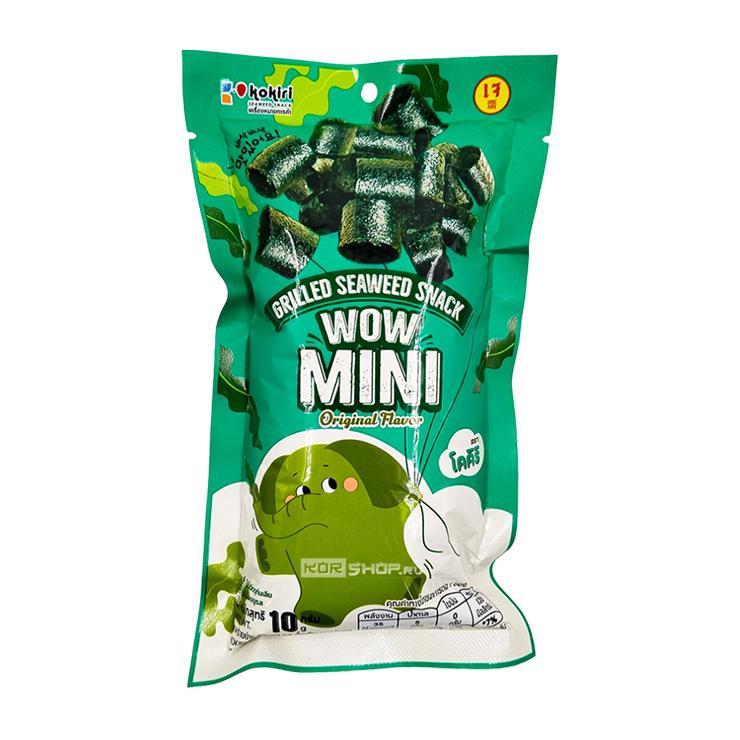 Роллы-гриль Kokiri Grilled Seaweed Snack Wow Mini Original 10 гр., флоу-пак