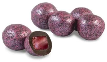 Драже Яшкино Мармелад вишня в темной шоколадной глазури, 1 кг., пакет