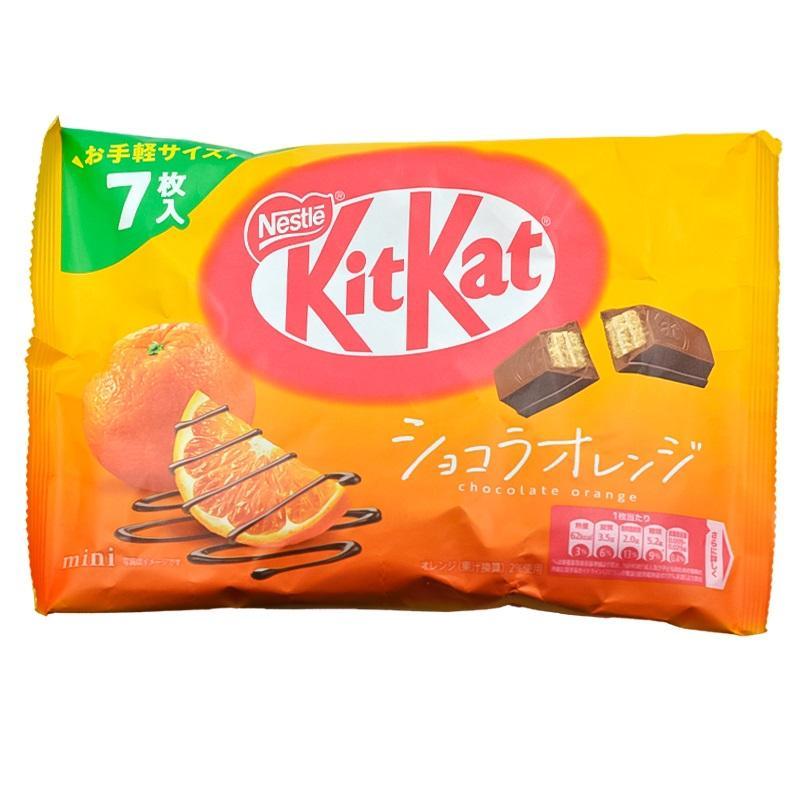 Конфеты шоколадные KitKat Mini с апельсином 81,2 гр., флоу-пак