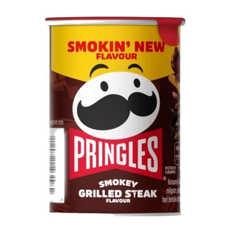 Чипсы Pringles стейк на гриле 42 гр., туба