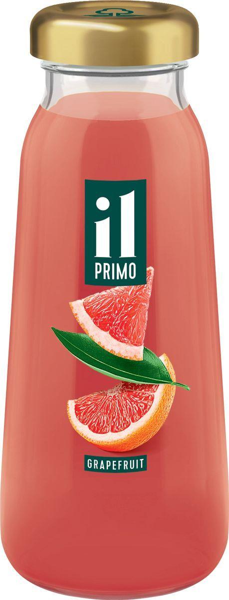 Нектар IL PRIMO Грейпфрутовый с мякотью, 200 мл., стекло