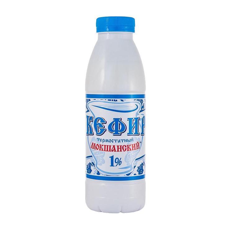 Кефир Мокшанский классический 1% 450 гр., ПЭТ