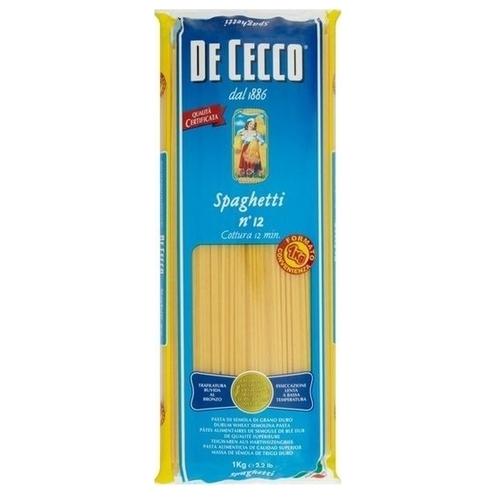 Макароны De Cecco Spaghetti n° 12, 1 кг., флоу-пак