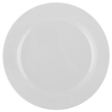 Тарелка White Label пирожковая с утолщённым краем 15 см, цвет белый
