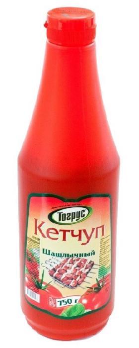 Кетчуп Тогрус Шашлычный, 750 гр., ПЭТ