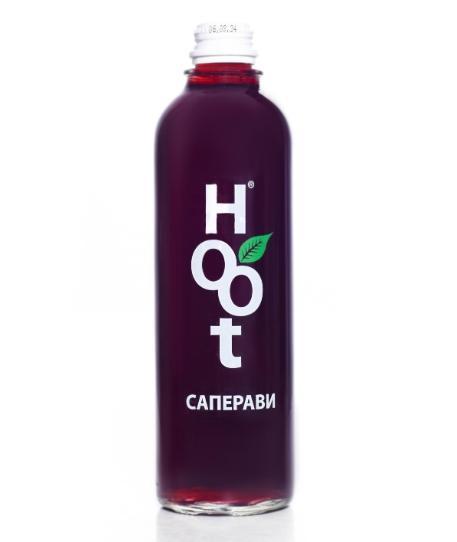 Напиток газированный Hoot саперави 500 мл., стекло