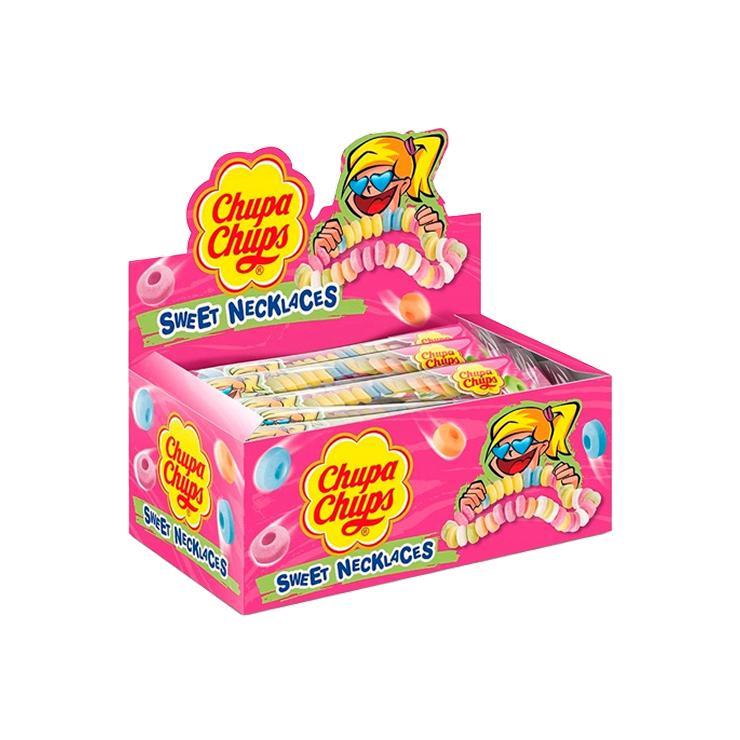 Драже Chupa Chups сладкие бусы   14,7 гр., флоу-пак