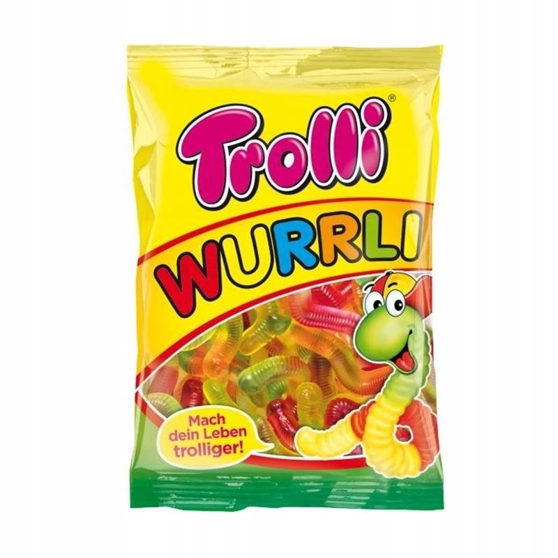 Мармелад Trolli Червячки 100 гр., флоу-пак