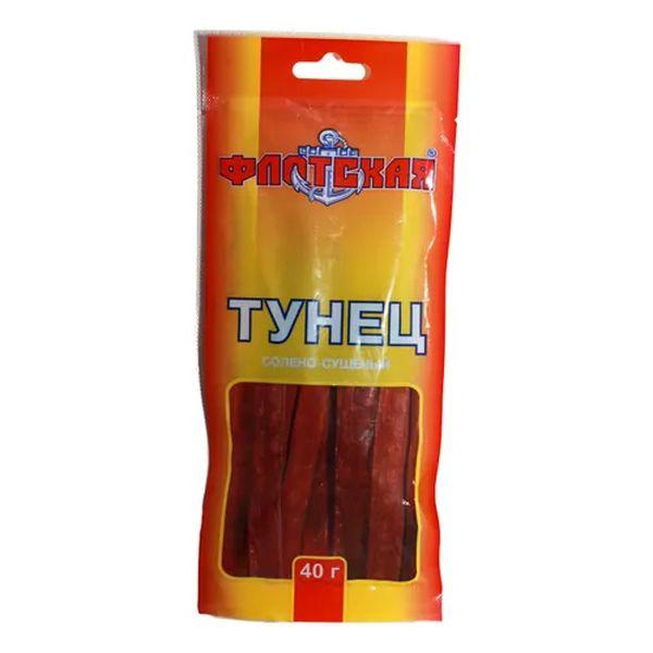 Тунец Флотская сушеный 40 гр., флоу-пак
