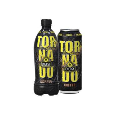 Энергетический напиток безалкогольный газированный Tornado Energy Coffee, 500 мл., ж/б