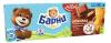 Пирожное бисквитное Медвежонок Барни шоколад 150 гр., картон