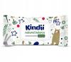 Влажные салфетки для ухода за детьми KINDII Natural Balance 60., пакет с клапаном