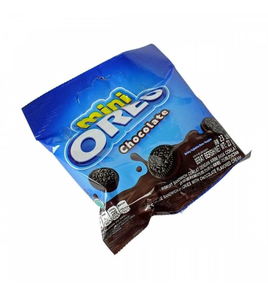 Печенье Oreo с шоколадным кремом 20,4 гр., флоу-пак