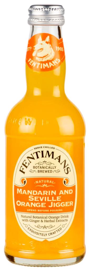 Лимонад FENTIMANS Mandarin & Seville Orange Jigger Мандарин и севильский апельсин, 275 мл., стекло