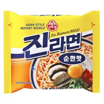 Лапша OTTOGI Jin Ramen Mild 120 гр., флоу-пак