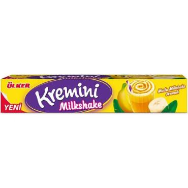 Жевательная конфета Kremini Милкшейк банан, 41 гр., бумага