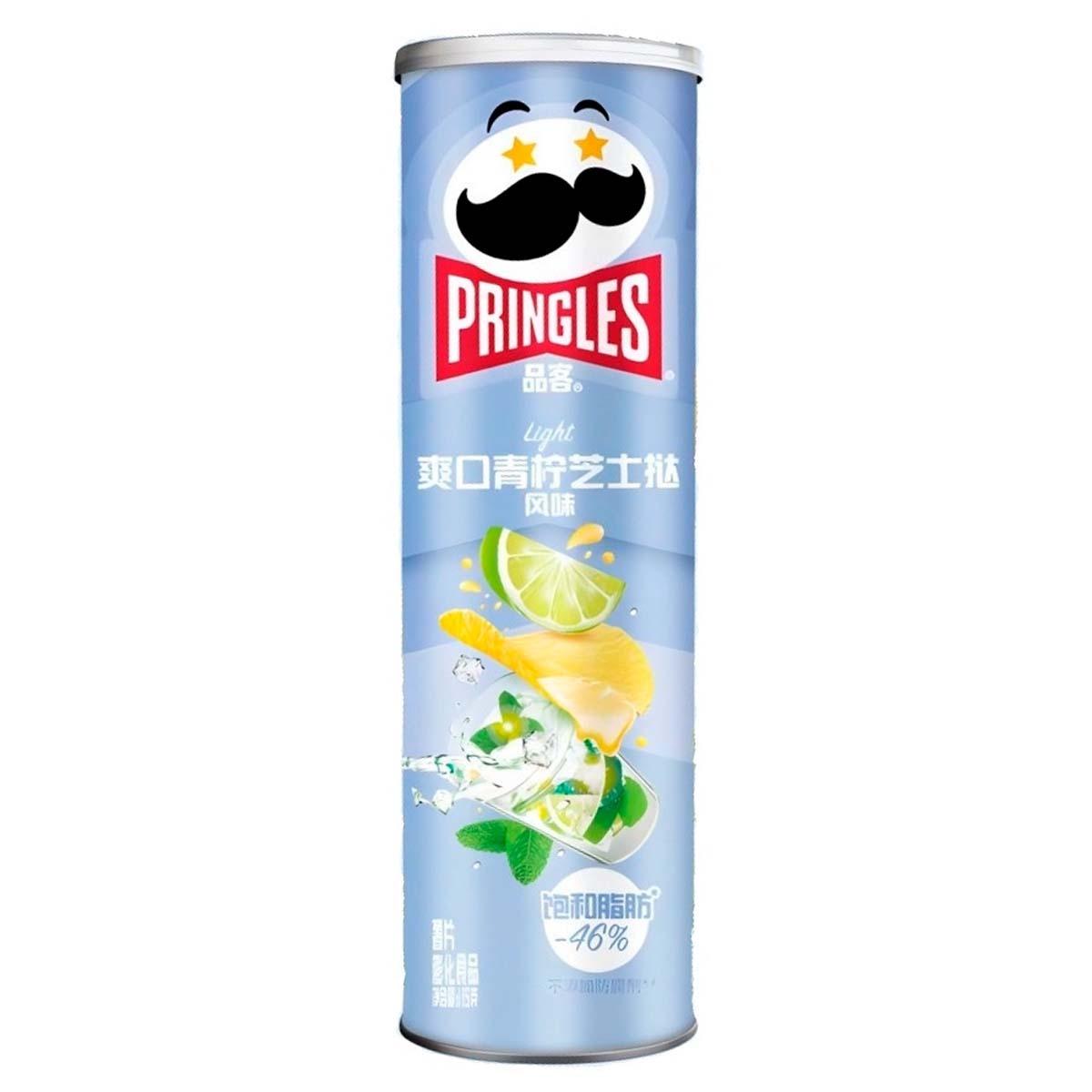 Чипсы Pringles Lime Cheese Tart 110 гр., туба