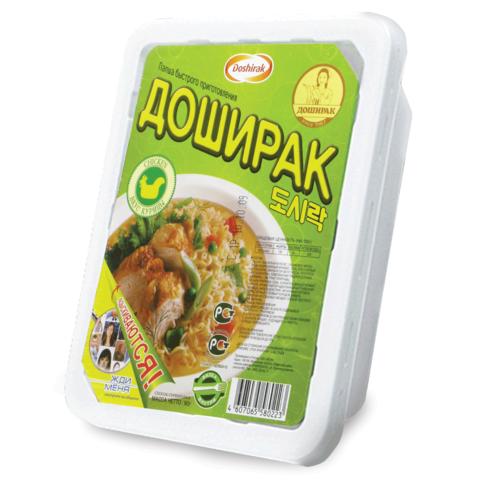Лапша Доширак быстрого приготовления курица 90 гр., ПЭТ купить оптом по ...