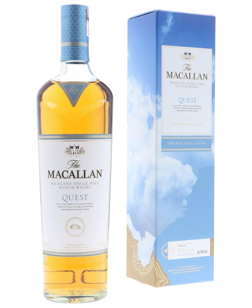 Виски The Macallan Quest шотландский односолодовый 40% 1 л., стекло