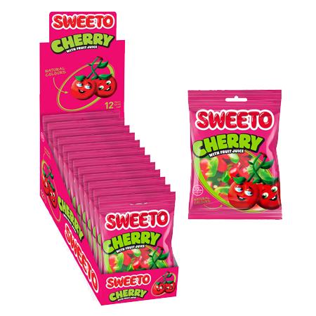 Мармелад вишенки Cherry, Sweeto, 80 гр., флоу-пак
