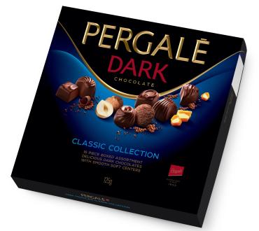 Конфеты Pergale Dark коллекция темного шоколада